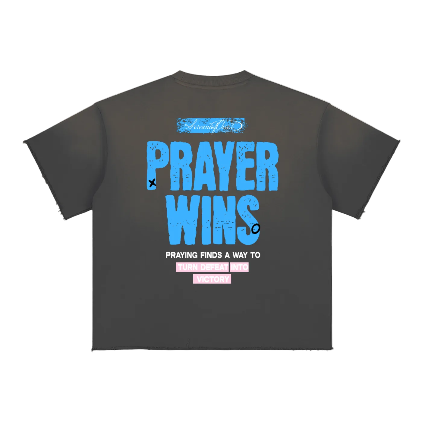 Sun Fade Raw Edge T-Shirt