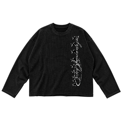 Servant of Christ Vintage Wash Boxy  Waffle Thermal