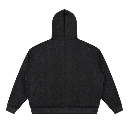 God's Child Sparkle Full Zip Boxy Hoodie