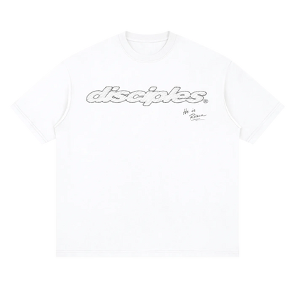Journal Tee Streetwear Loose Drop Shoulder
