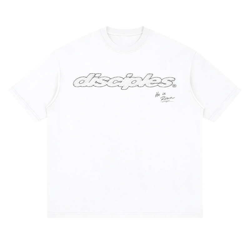 Journal Tee Streetwear Loose Drop Shoulder