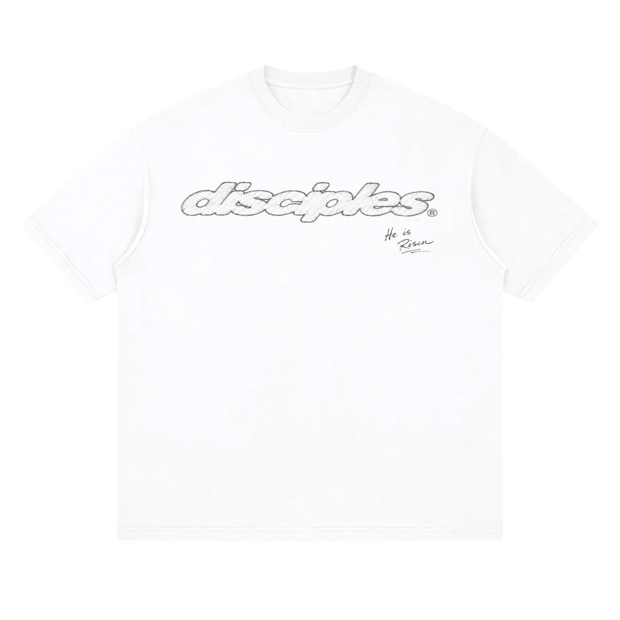 Journal Tee Streetwear Loose Drop Shoulder