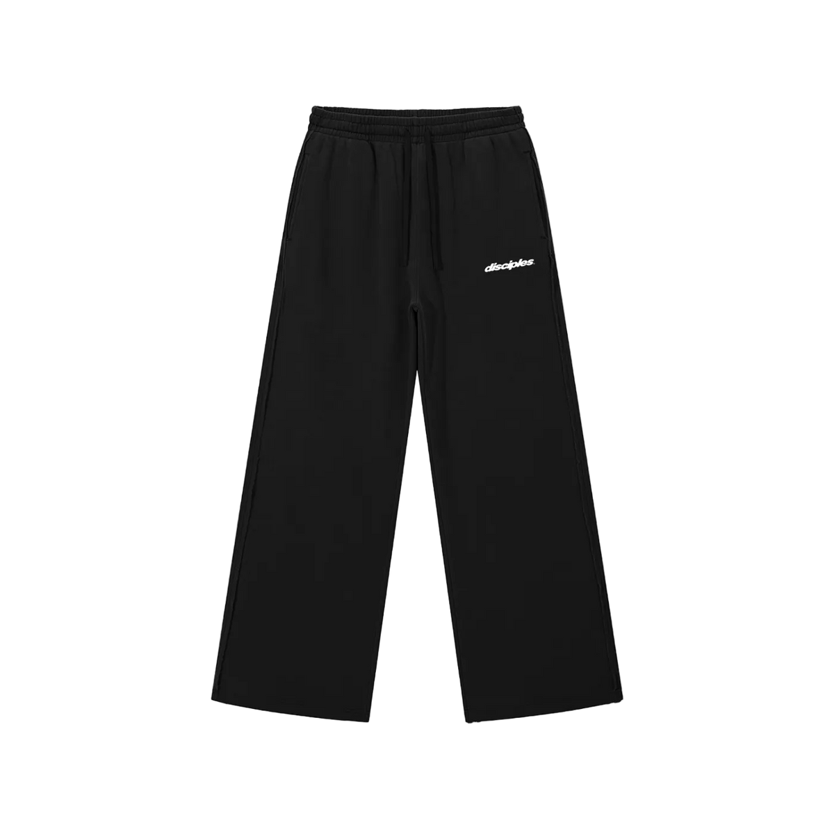 Snow Washed Raw Edge Sweatpants