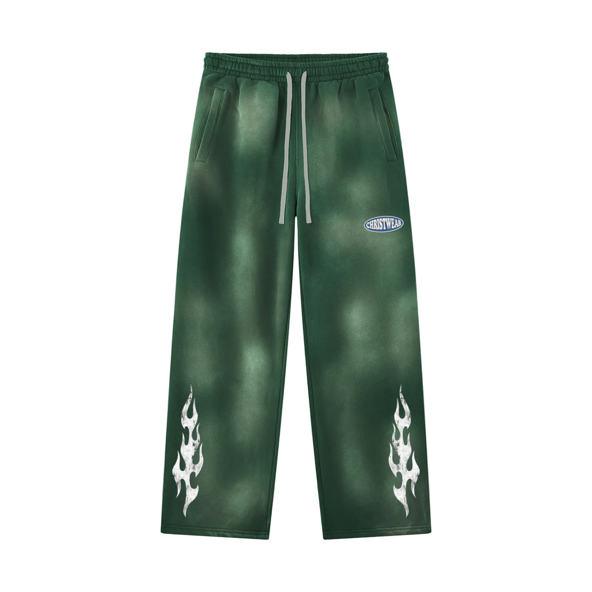 ChristWear Sunfade Wide Leg Fleece Sweatpants