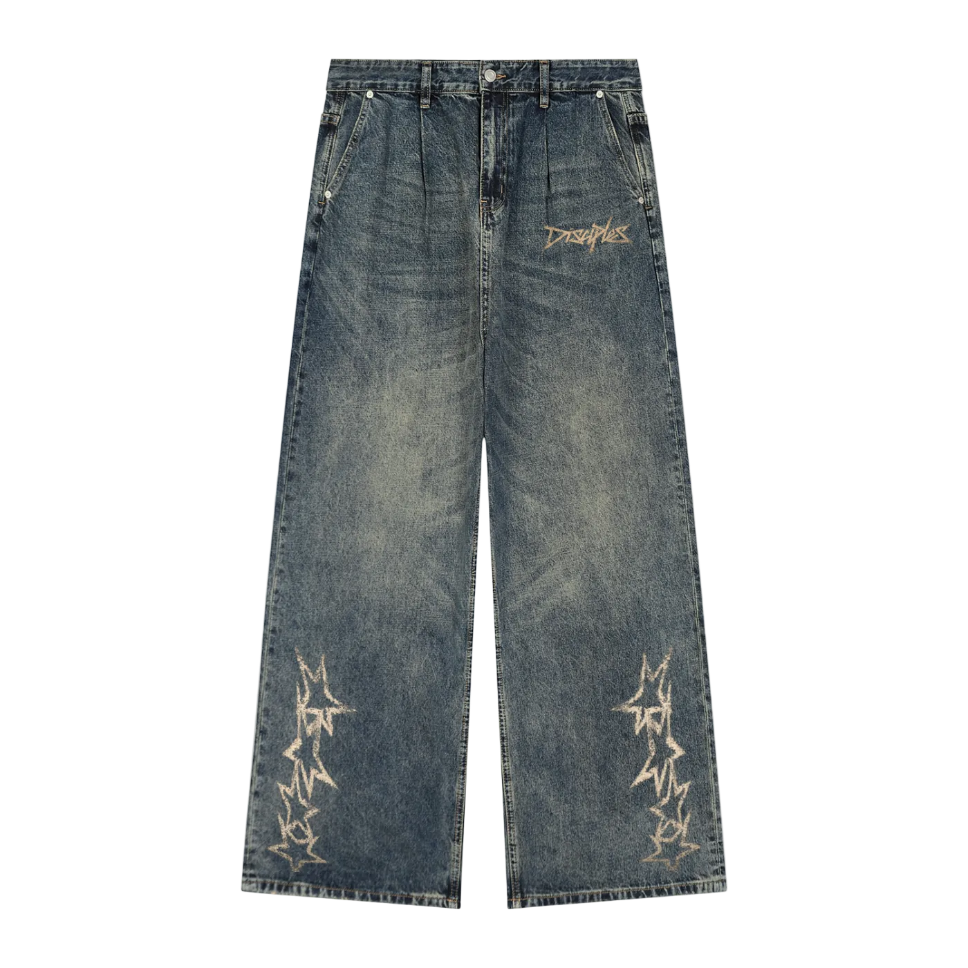 Disciples Eclipse Wash Denim Jeans