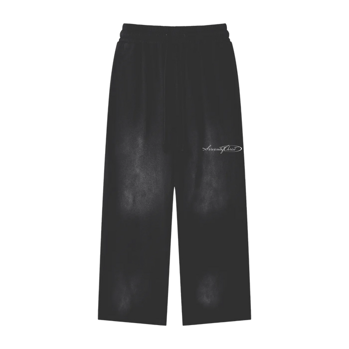 Matthew 16:18 Sunfade Loose Fit Cotton Sweatpants