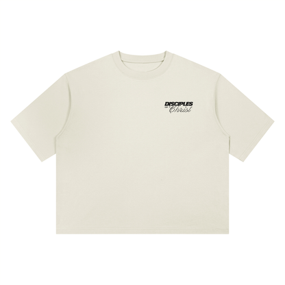Romans 5:8 Heavyweight Boxy T-Shirt