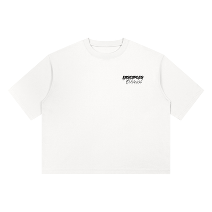 Romans 5:8 Heavyweight Boxy T-Shirt