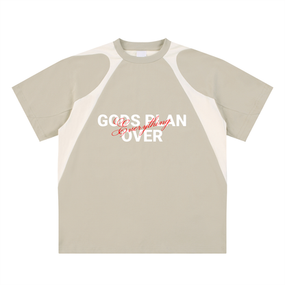 Disciples Contrast Panel Cotton T-Shirt