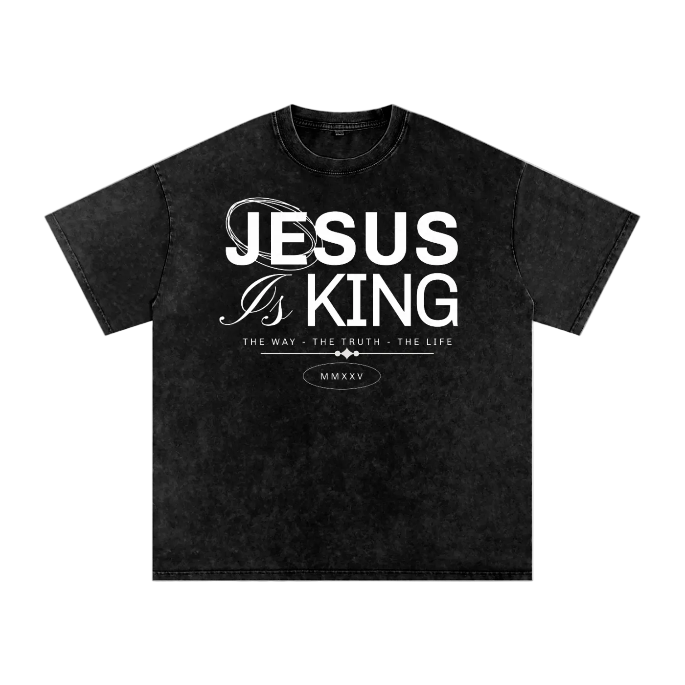 Jesus is king tee