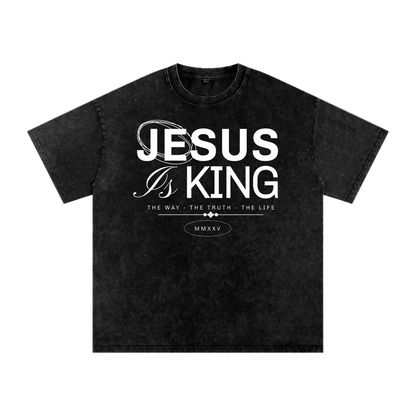 Jesus is king tee