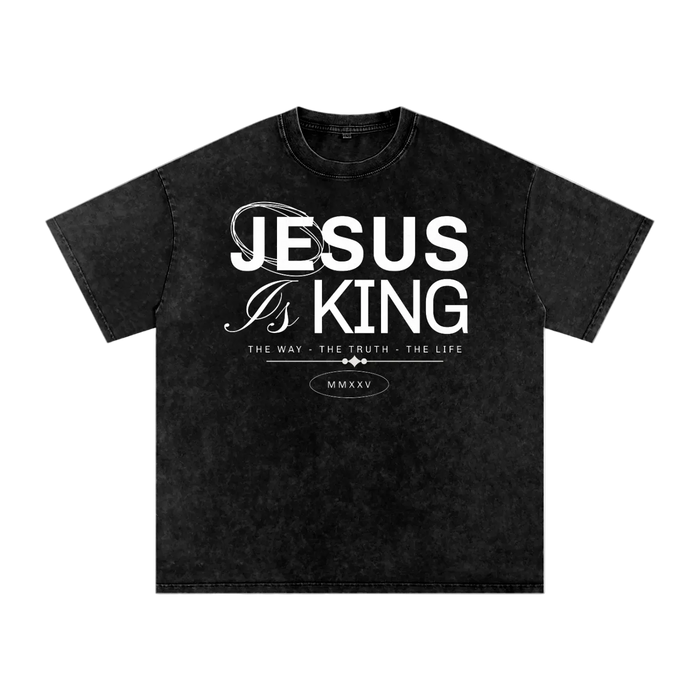 Jesus is king tee