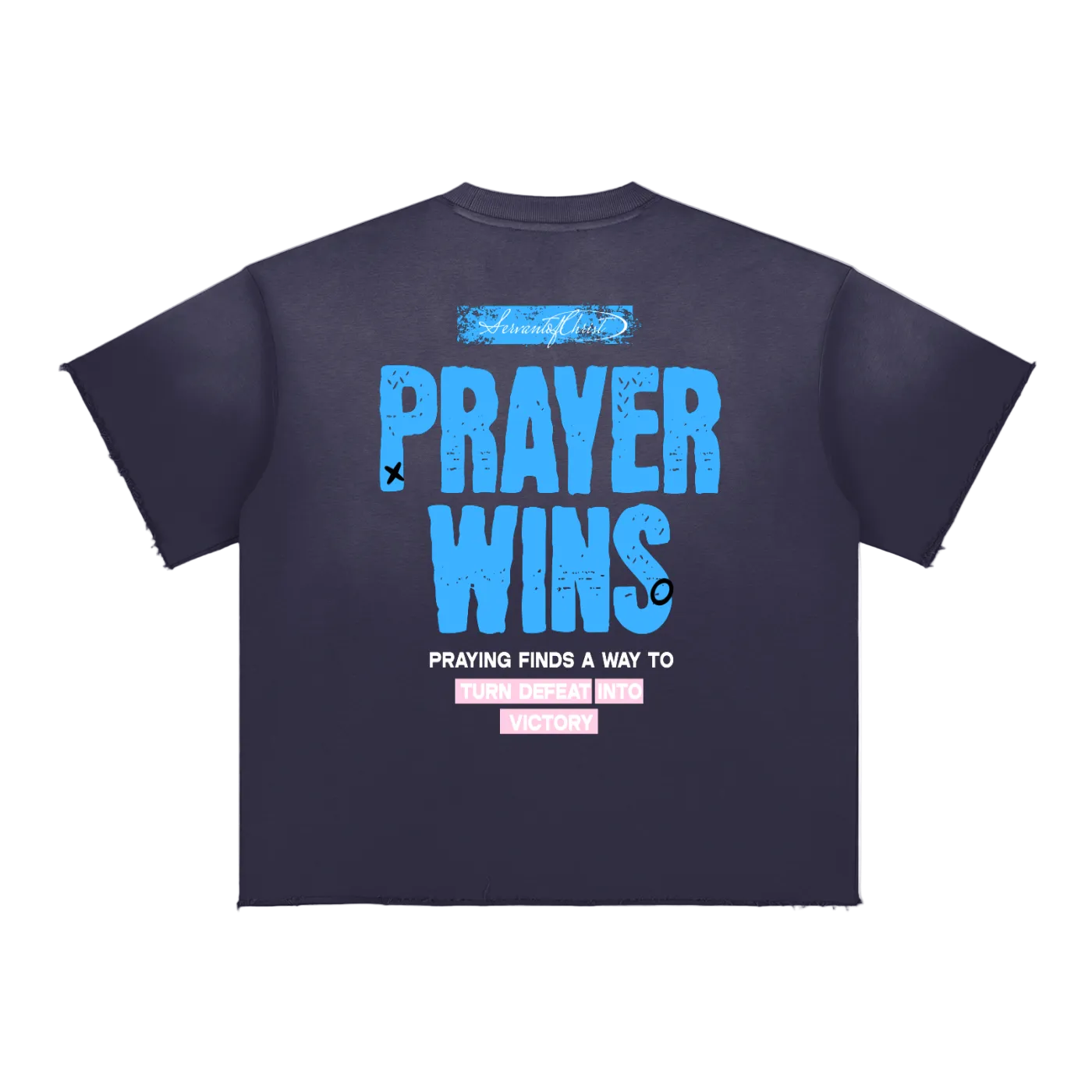Sun Fade Raw Edge T-Shirt