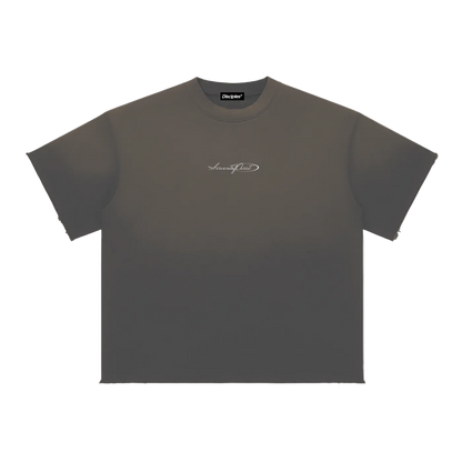 Sun Fade Raw Edge T-Shirt