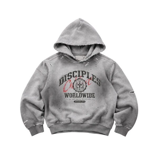 Christ University Spray Paint Hoodie