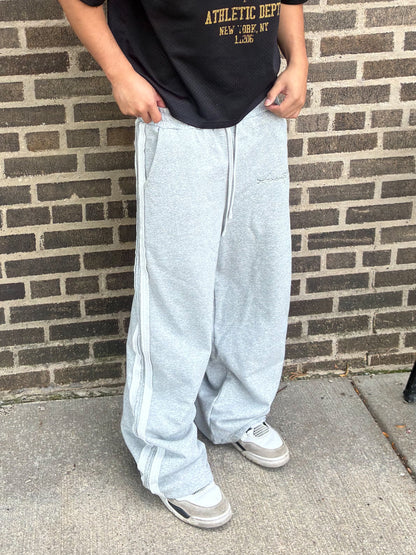 Servant of Christ Contrast Tape Straight Leg Sweatpants