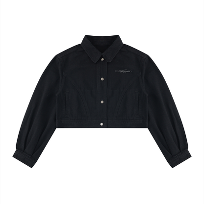 Disciples Archive Women’s Crop Denim Jacket