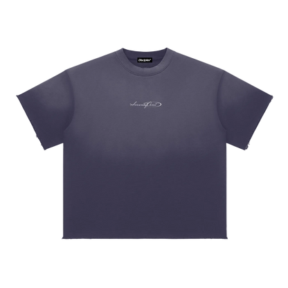 Sun Fade Raw Edge T-Shirt