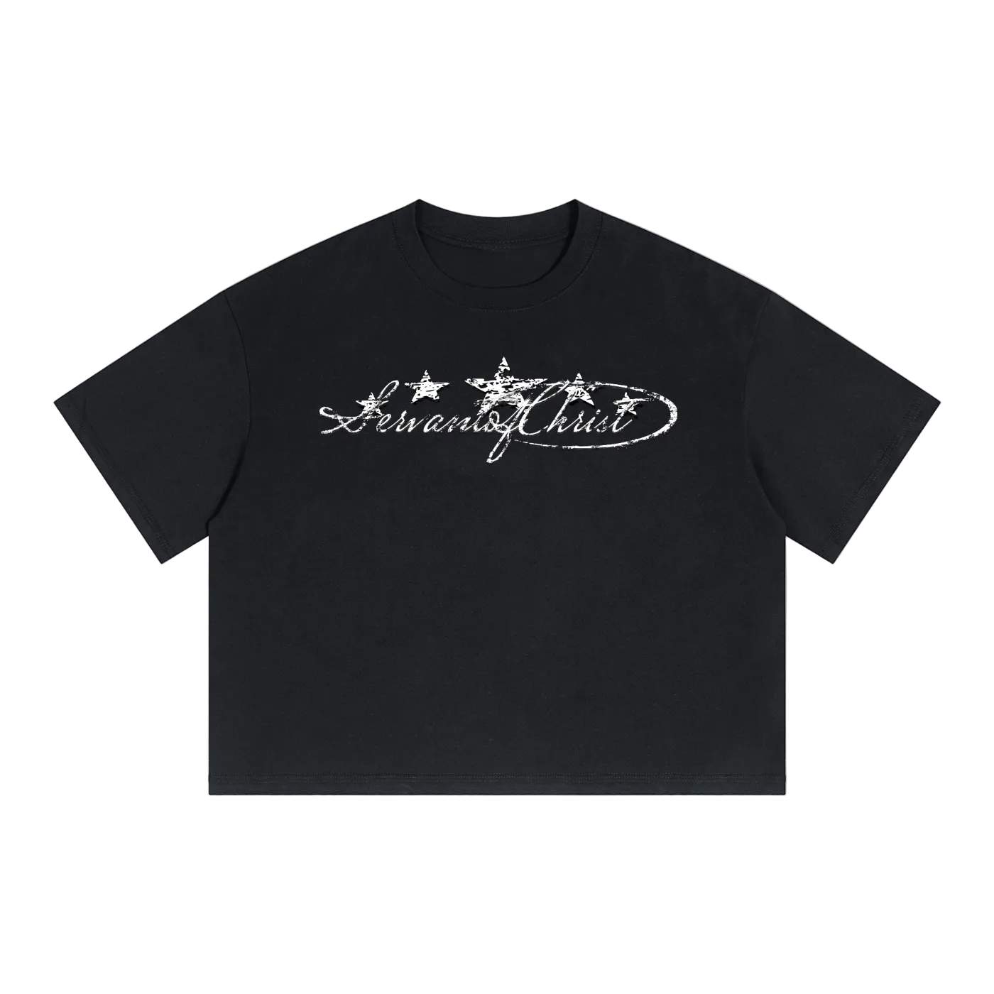 Servant of Christ Boxy Crop Tee