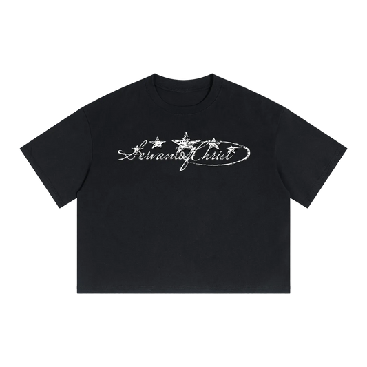 Servant of Christ Boxy Crop Tee