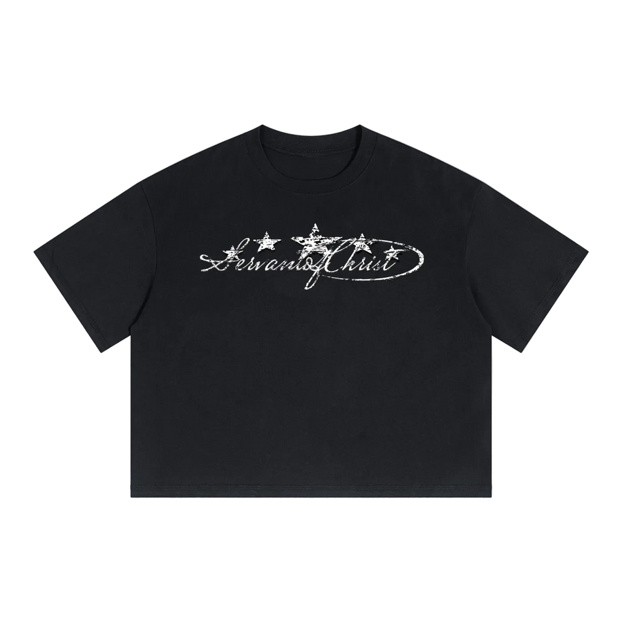 Servant of Christ Boxy Crop Tee