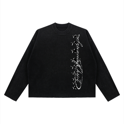 Servant of Christ Vintage Wash Boxy  Waffle Thermal