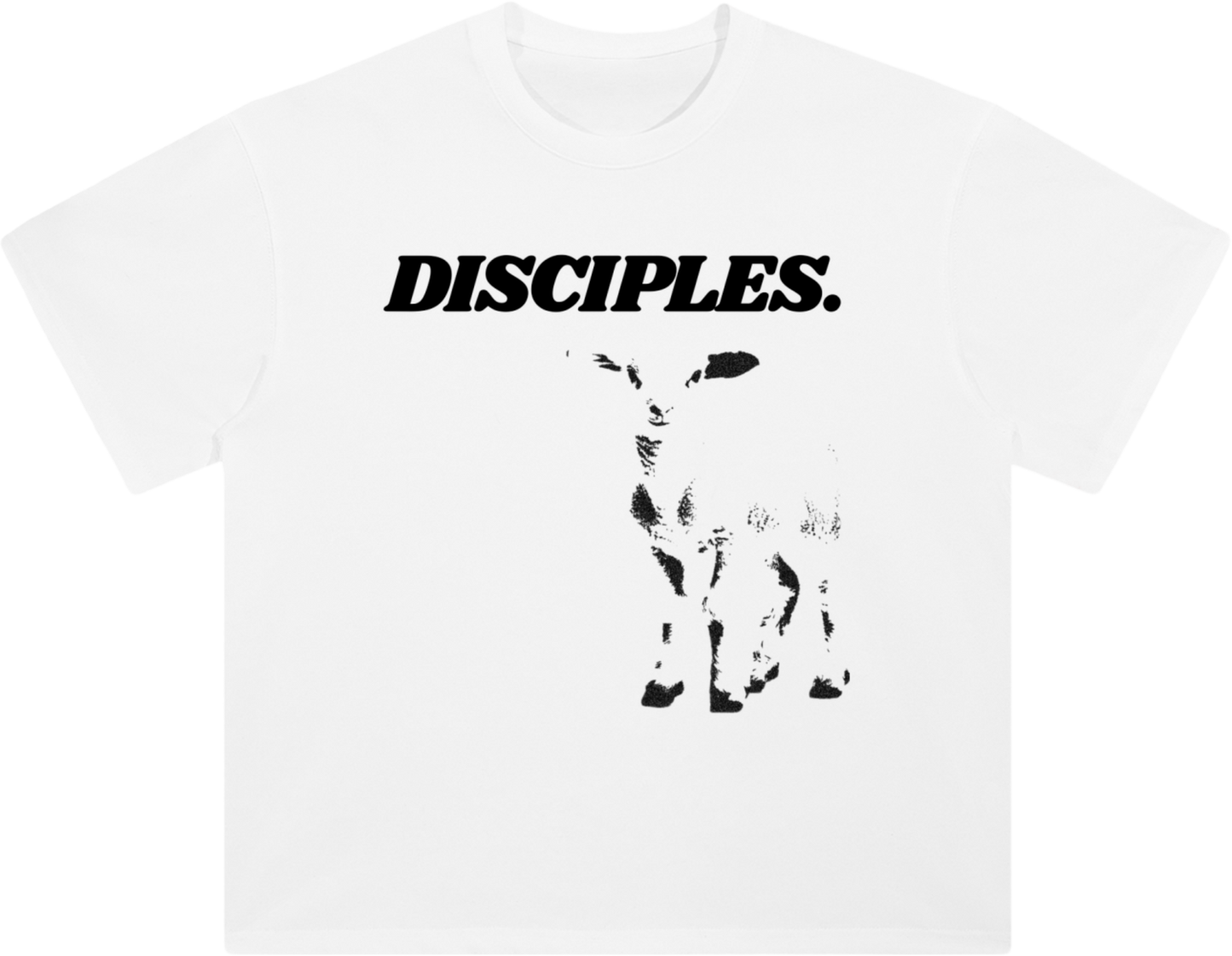 Heavyweight Drop Shoulder Cotton T-Shirt