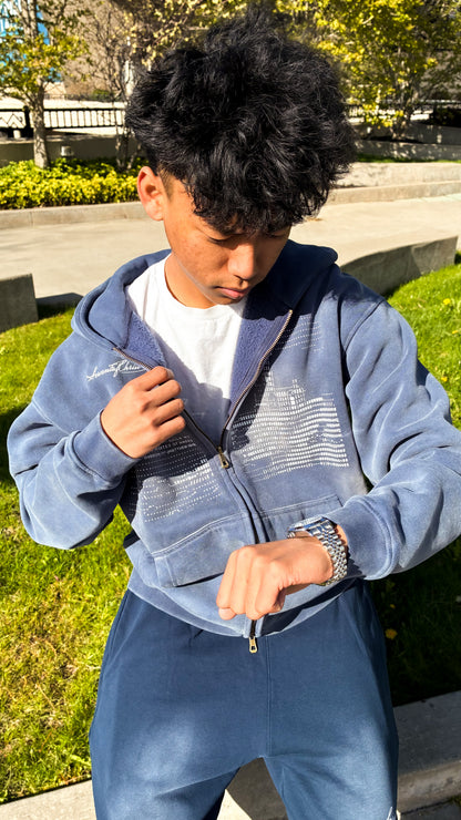 Matthew 16:18 Sunfade Fleece Hoodie