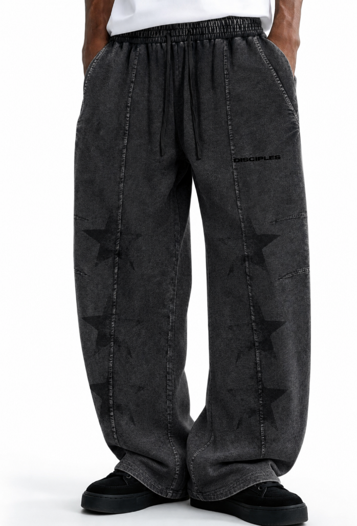 Star Snow Wash SweatPants