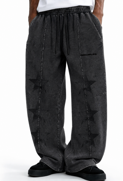 Star Snow Wash SweatPants