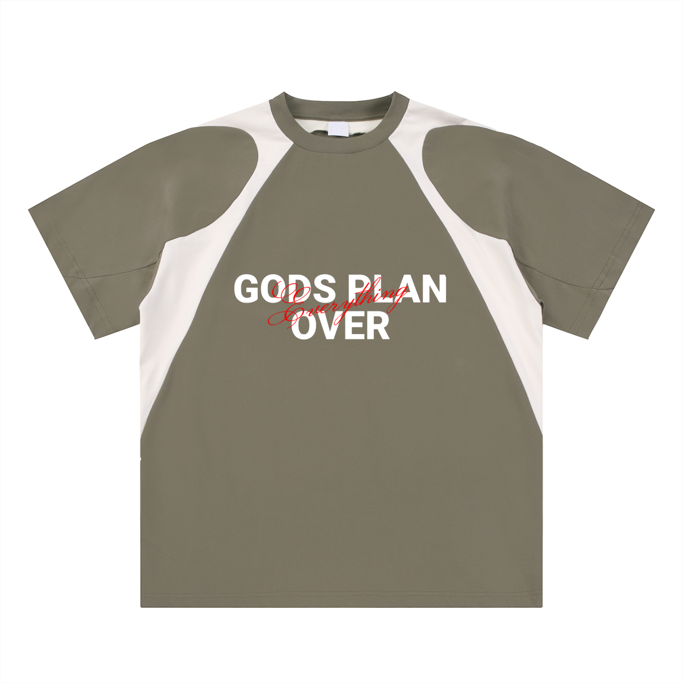 Disciples Contrast Panel Cotton T-Shirt