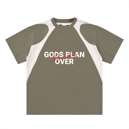 Disciples Contrast Panel Cotton T-Shirt