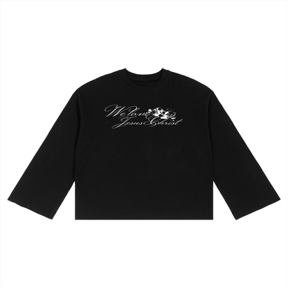 Unisex Waffle Raw Edge T-Shirt