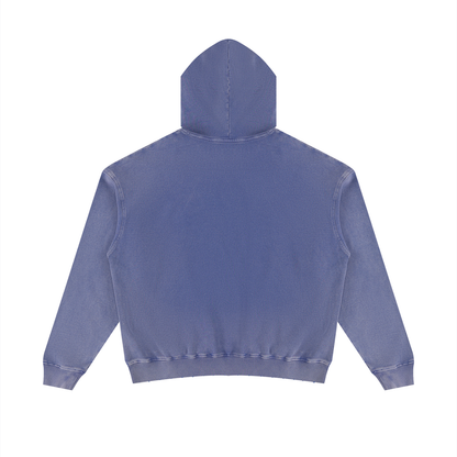 Indigo Covenant Distressed Hoodie