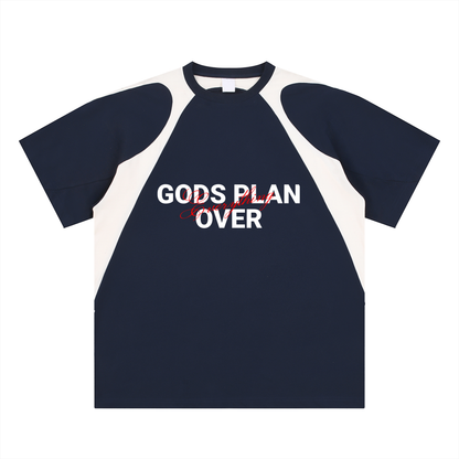 Disciples Contrast Panel Cotton T-Shirt