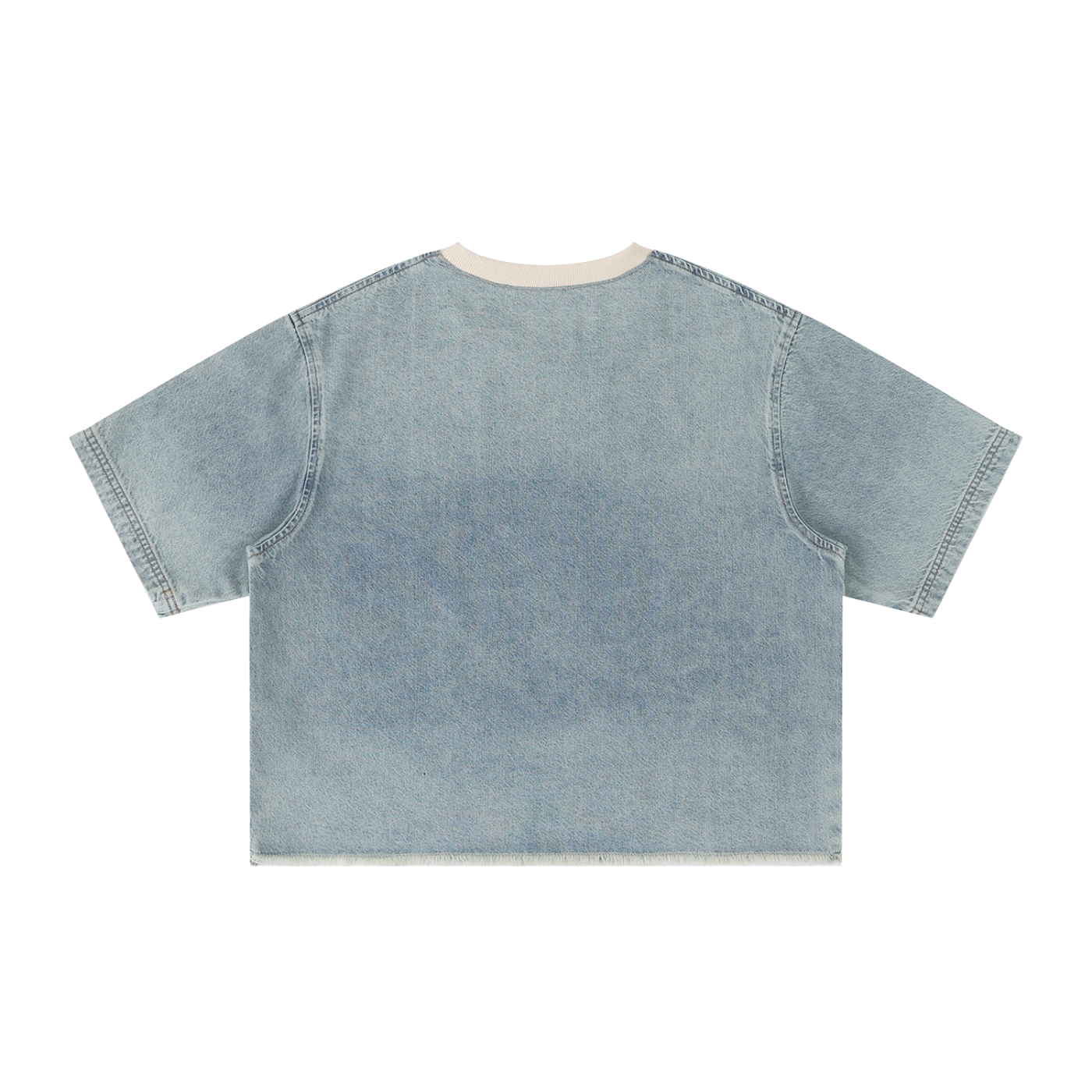 Disciples Vintage Wash Boxy Denim T-Shirt