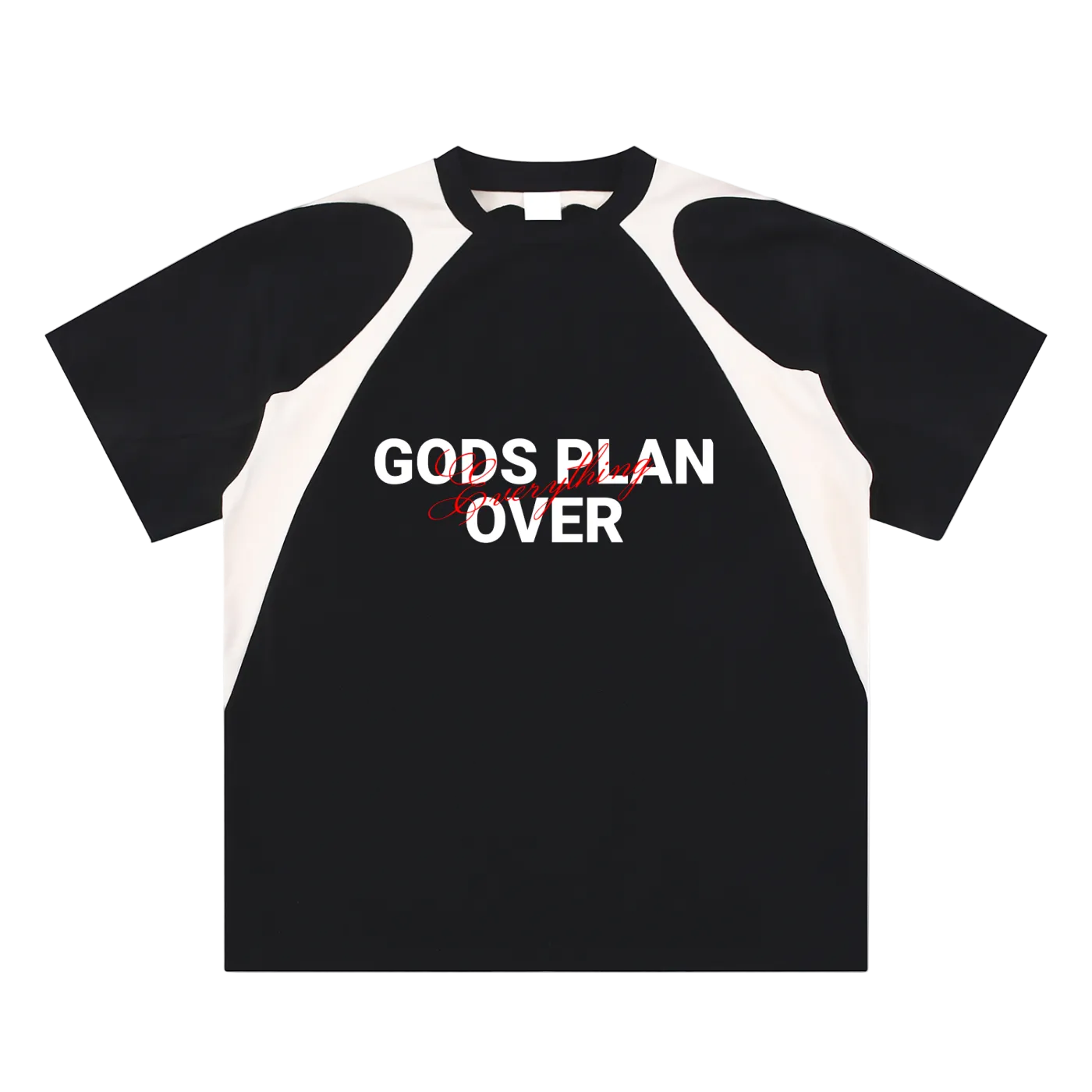 Disciples Contrast Panel Cotton T-Shirt