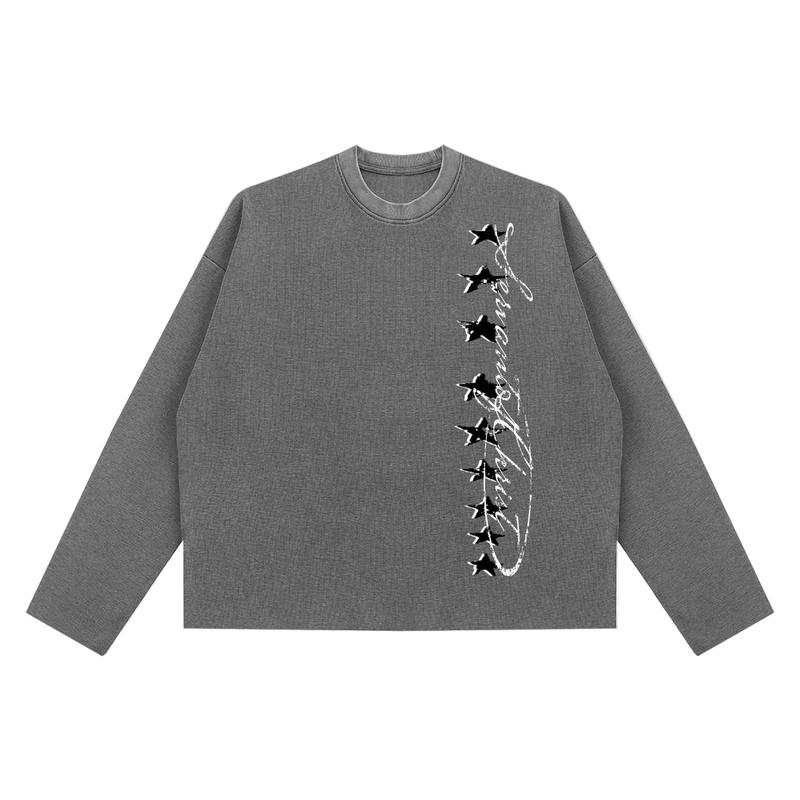 Servant of Christ Vintage Wash Boxy  Waffle Thermal
