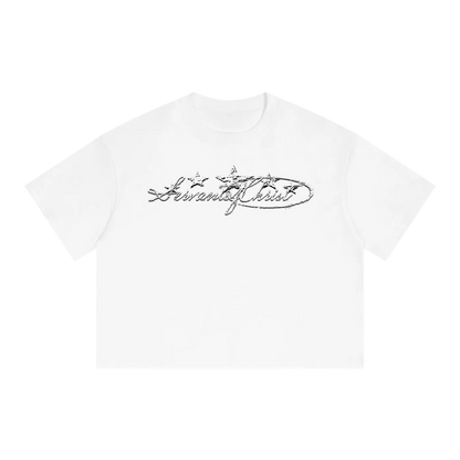 Servant of Christ Boxy Crop Tee
