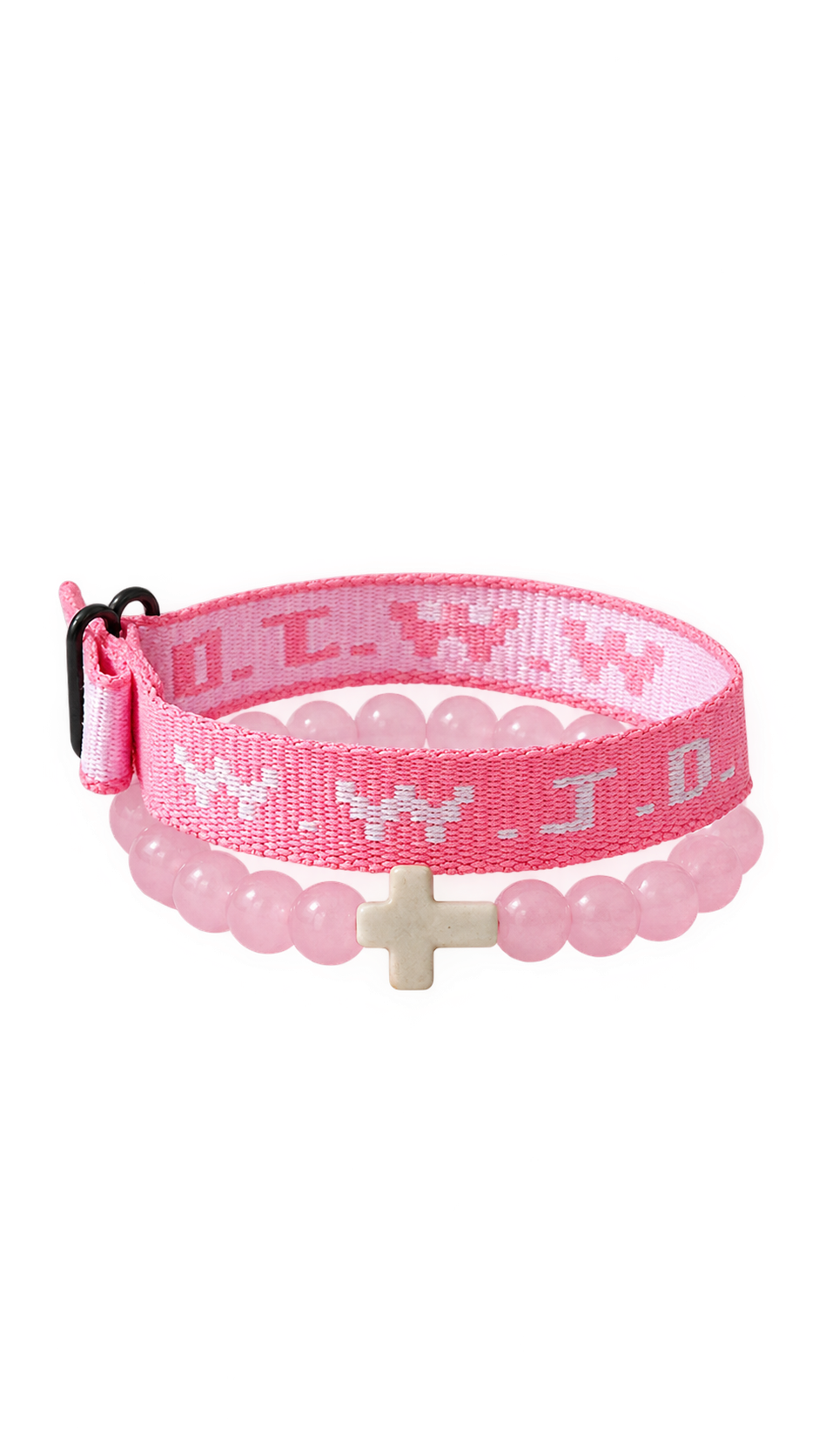 2Pcs WWJD Bracelet For Women