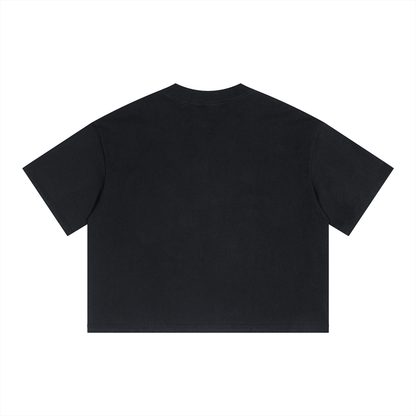 Servant of Christ Boxy Drop Shoulder Crop Tee