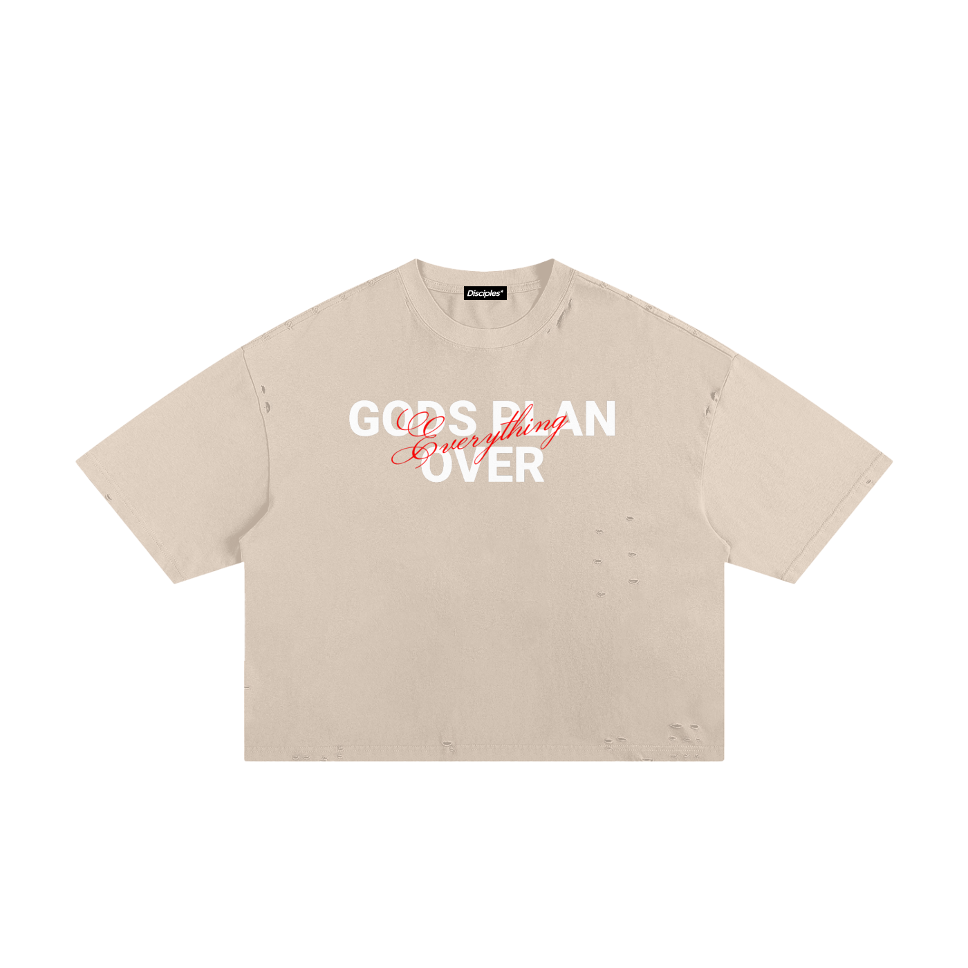 Disciples Classic Frayed Boxy Tee