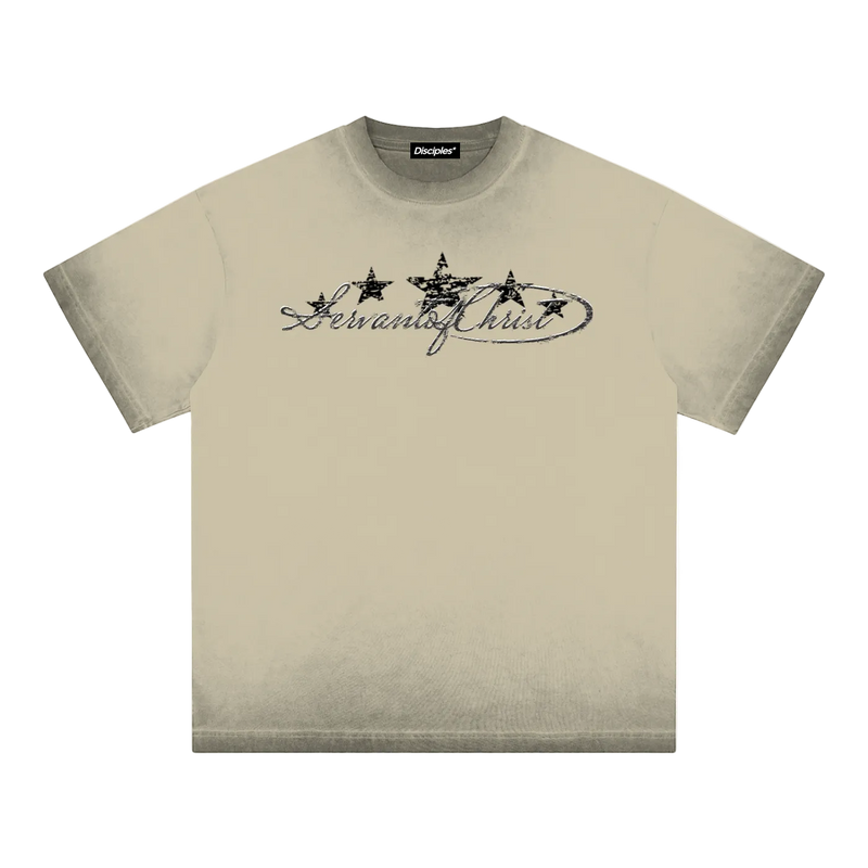 Reverse Dyed Loose Cotton T-Shirt