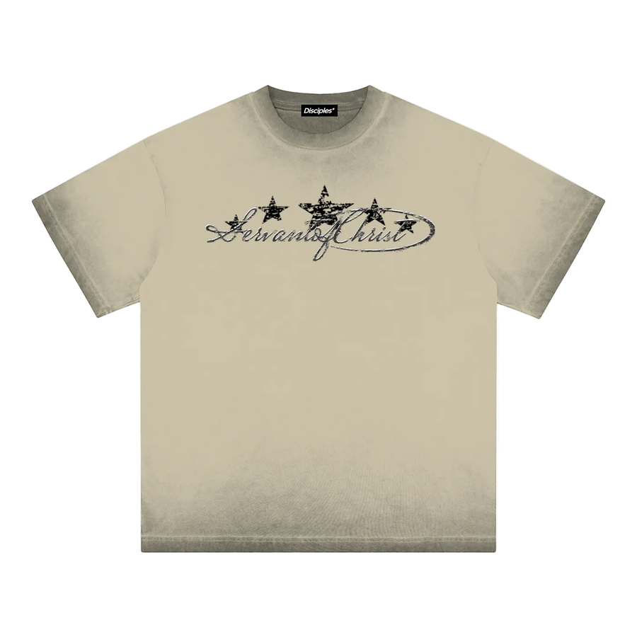 Reverse Dyed Loose Cotton T-Shirt