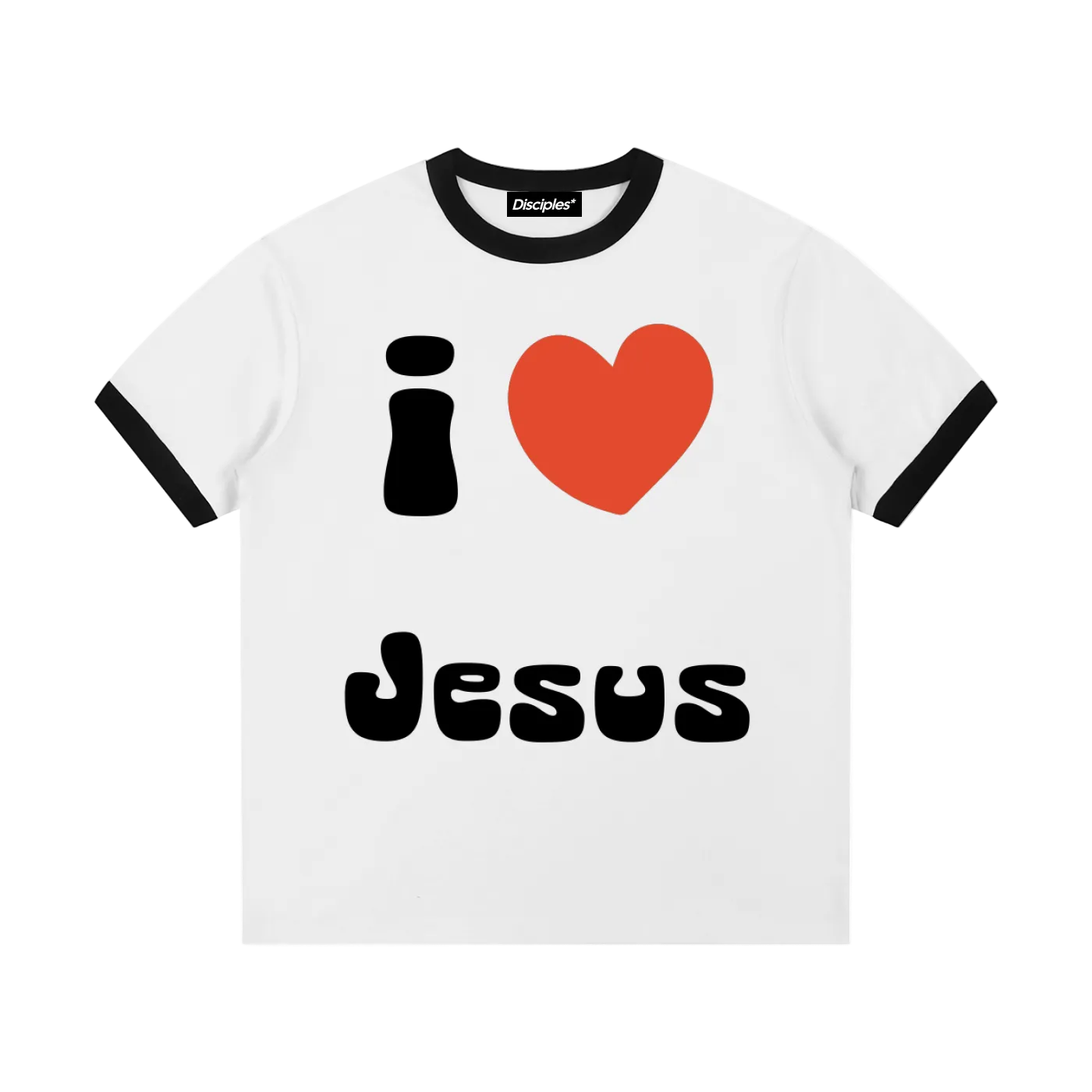I <3 Jesus Crewneck T-Shirt
