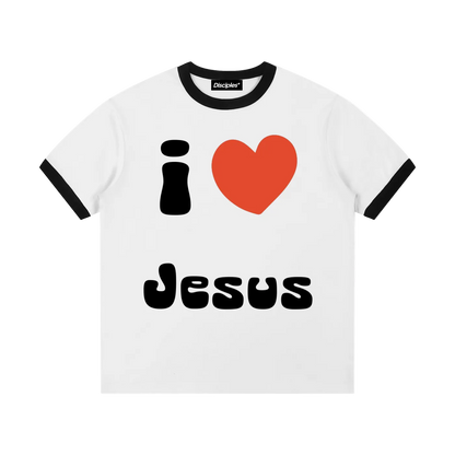 I <3 Jesus Crewneck T-Shirt